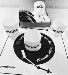 Es wird getanzt  Napkins Set of 4