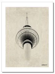 Berliner Fernsehturm - Geschirrtuch
