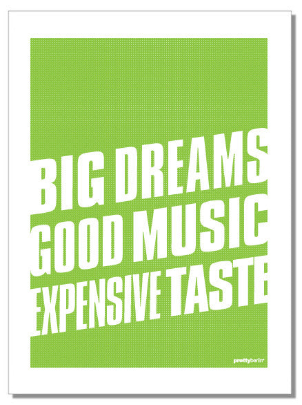 Big Dreams - Geschirrtuch