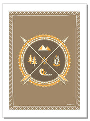 Natures Elements - Geschirrtuch