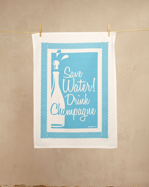 Champagne - Geschirrtuch