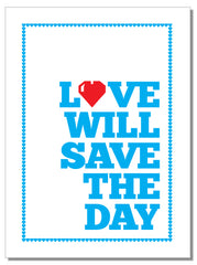Love Will Save The Day - Geschirrtuch